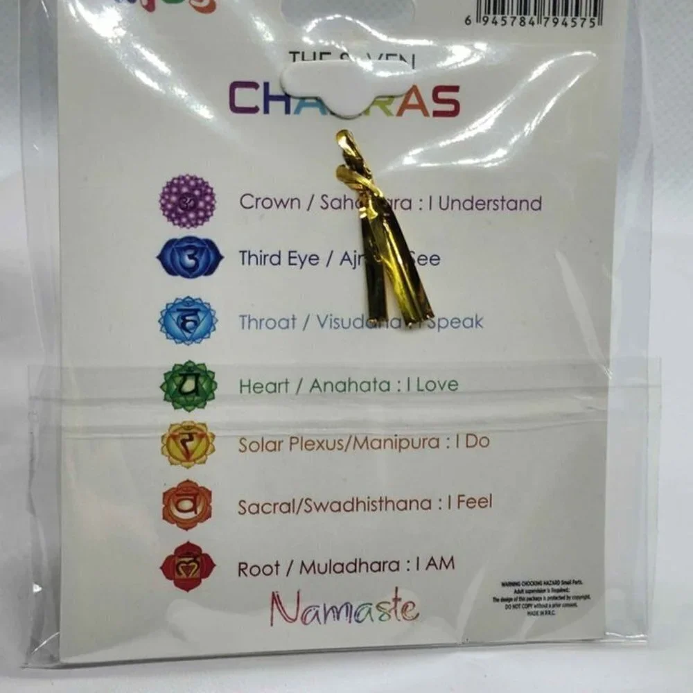 Brand New   The Seven Chakras  with Elephant Bracelet